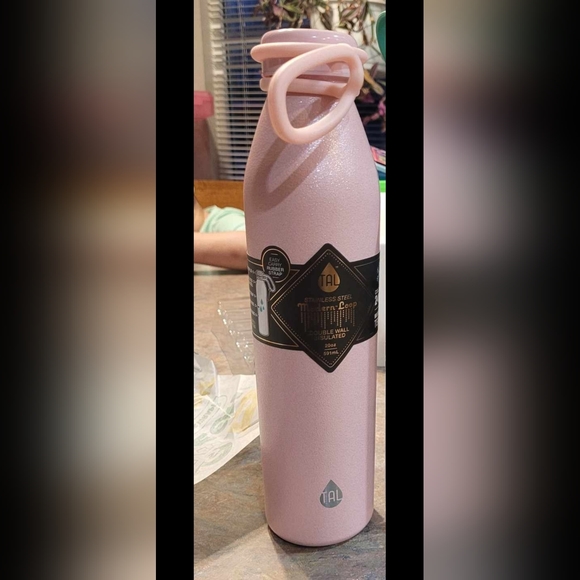 #2 - 20oz Modern Loop Tal Hot/Cold Bottle - Pink Sparkle - Picture 2 of 3